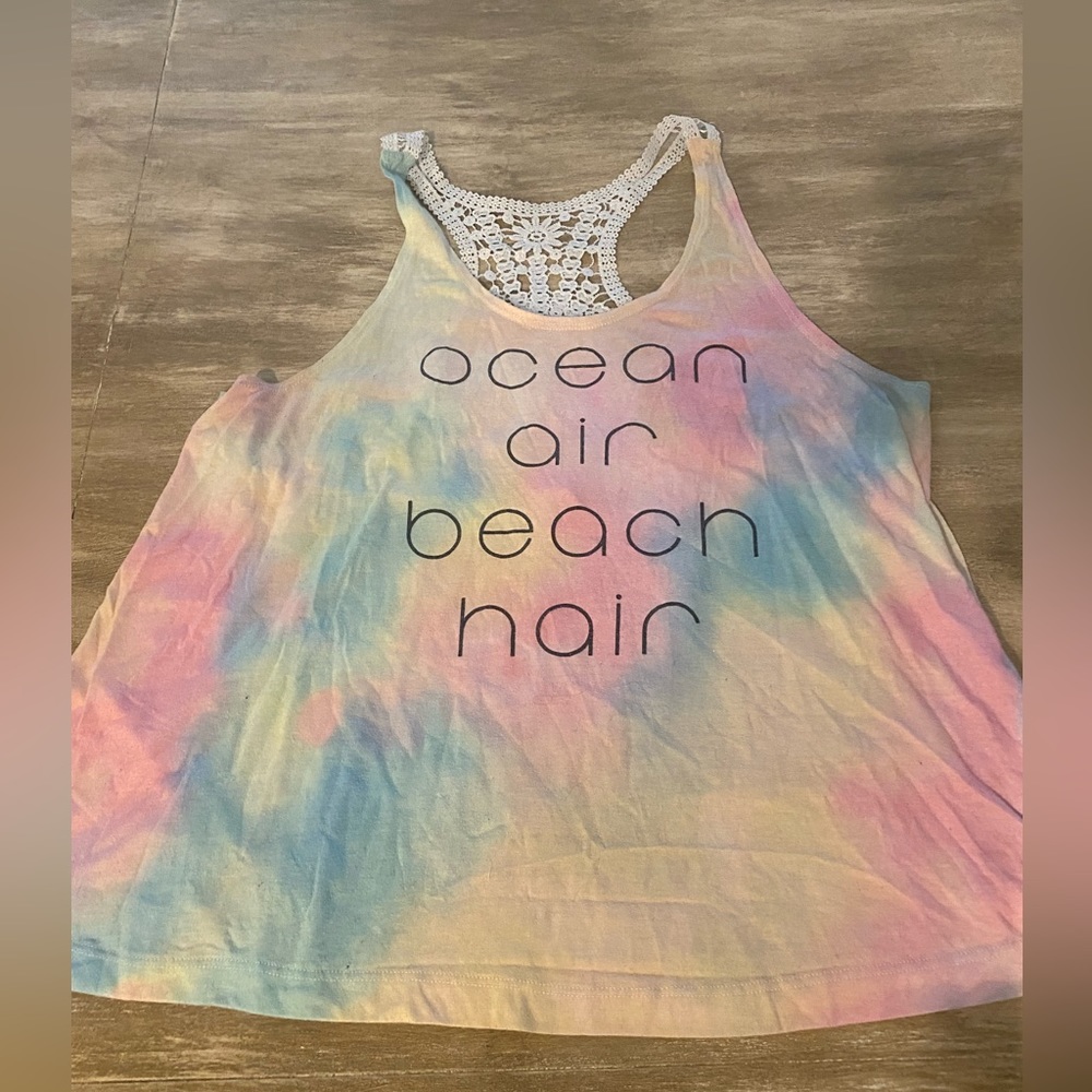 Beachy boho tank
